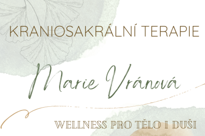 Manuální a energetické terapie Kraniosakrální terapie